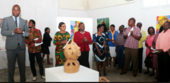 Inaugurada na  tarde do dia 27 de Novembro a Exposição de Pintura e Escultura na Casa Provincial da Cultura
