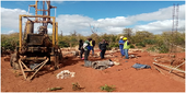  Construção do Sistema Multifuncional de Abastecimento de água em NGoma no Distrito de Govuro