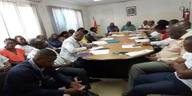 Reunião da Comissão de Grandes Eventos do Distrito Municipalizado de Maxixe